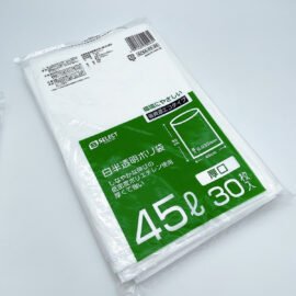 PLASTIC BAG 45L　White