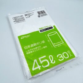 PLASTIC BAG 45L　White