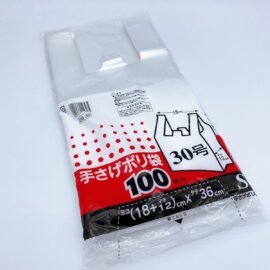 PLASTIC  SHOPPING BAG　No.30 S Embossing