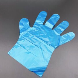 HDPE Blue Gloves