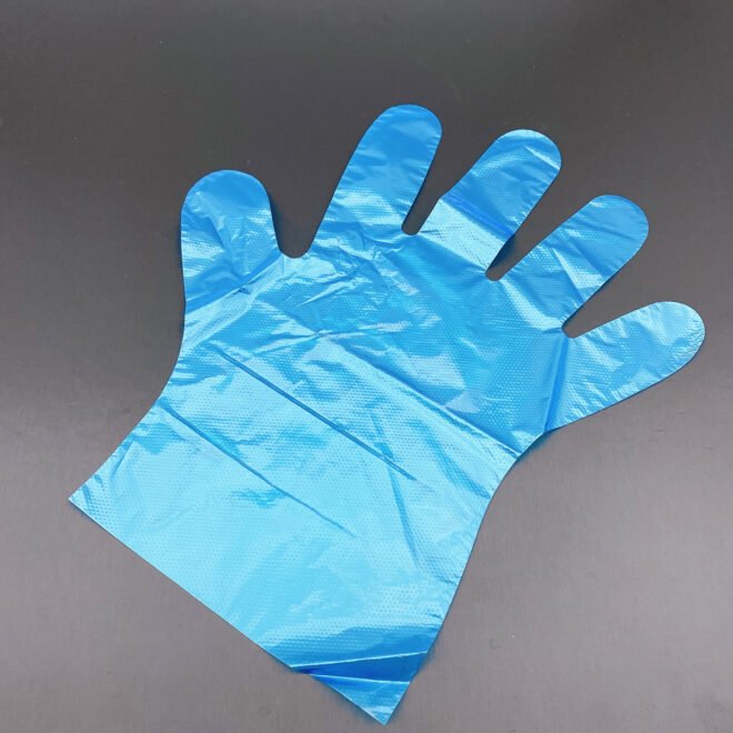 HDPE Blue Gloves